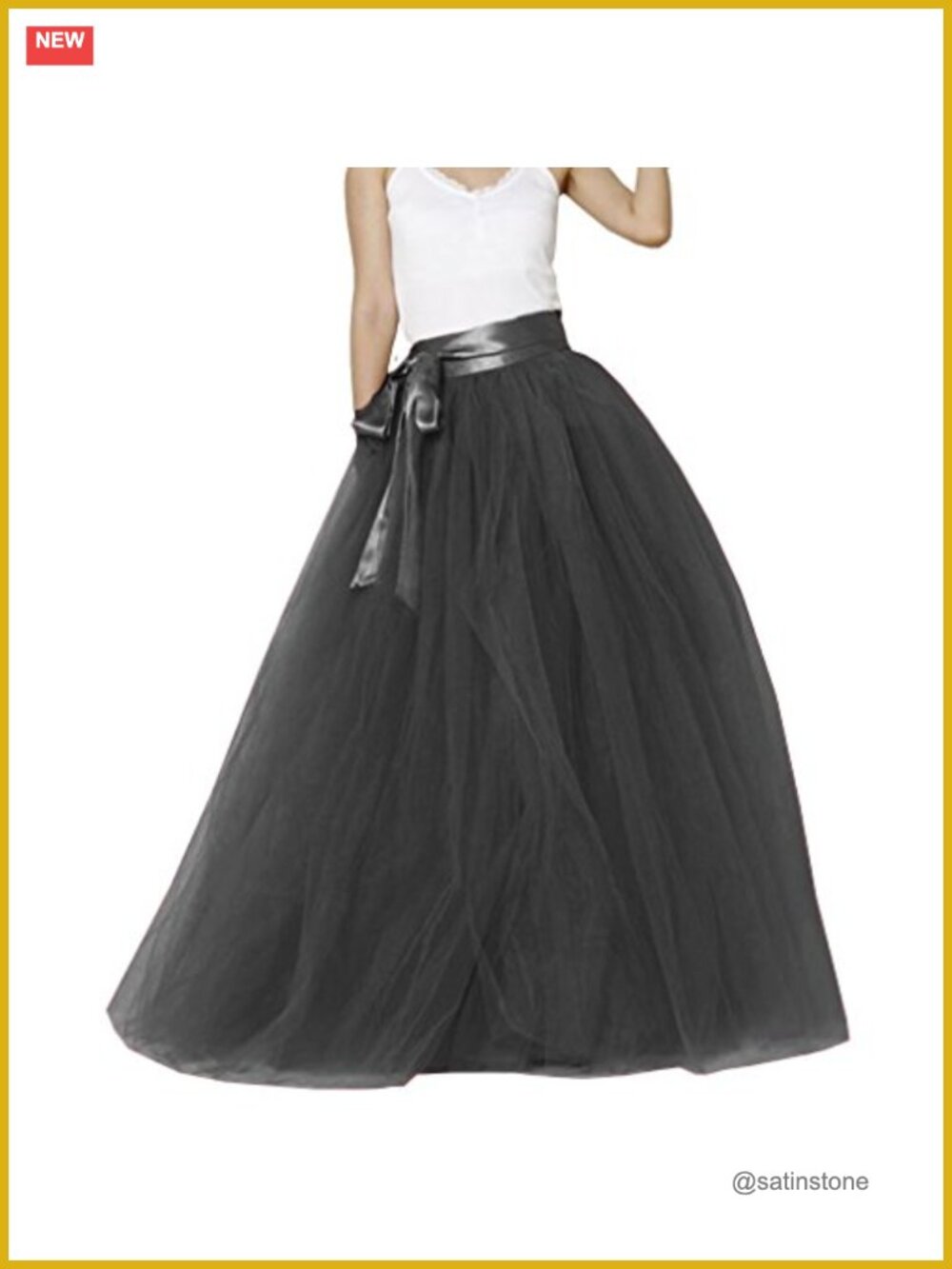 Women's Layered Tulle Tutu Party Skirt Full Puffy High Rise